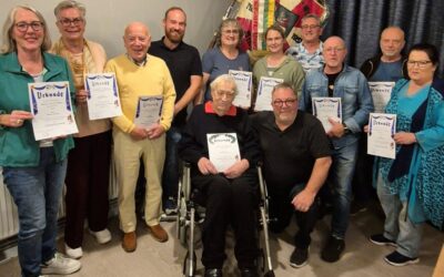 Ehrung langjähriger Mitglieder im Rahmen der General- versammlung